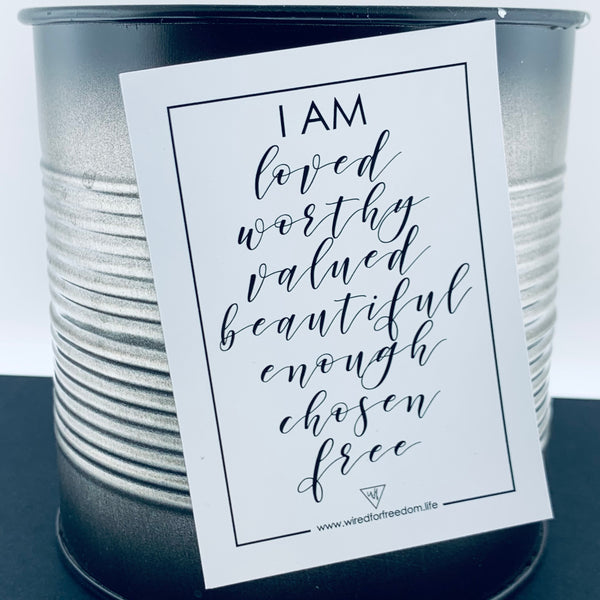 I AM magnet reminder