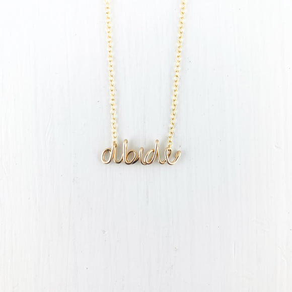 abide necklace