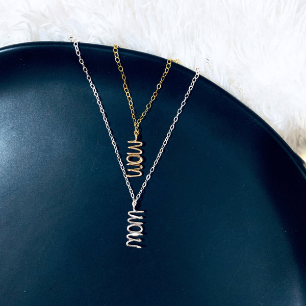 M.O.M. - W.O.W. necklace