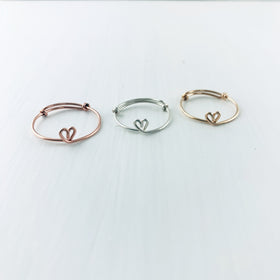 heart ring